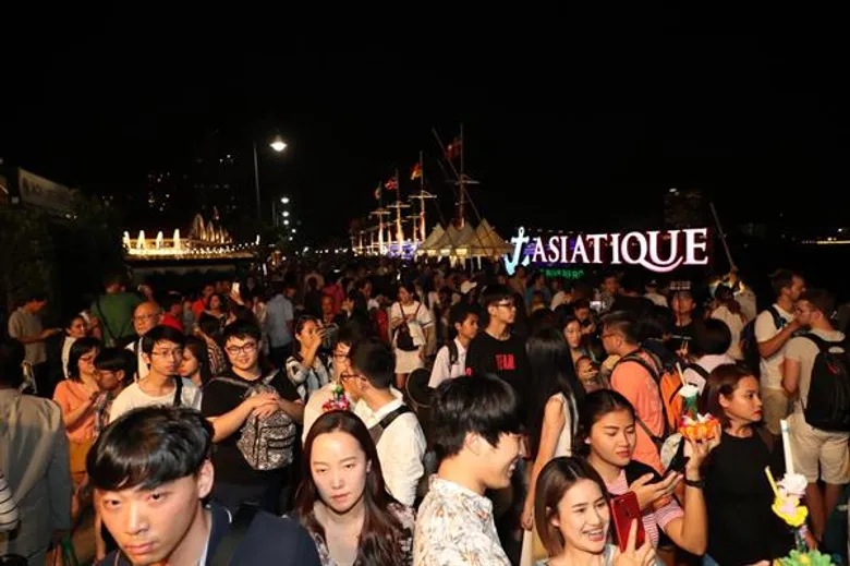 เอเชียทีค พร้อมรับยอดนักท่องเที่ยวพุ่งลอยกระทง-เคาท์ดาวน์ มั่นใจแหล่งท่องเที่ยวริมน้ำมาวิน หลังยักษ์ใหญ่ธุรกิจรีเทลตบเท้าทุ่มงบสร้างสีสันตระการตา