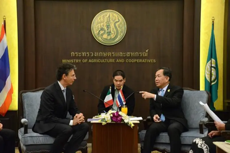 นายกฤษฎา บุญราช รัฐมนตรีว่าการกระทรวงเกษต...