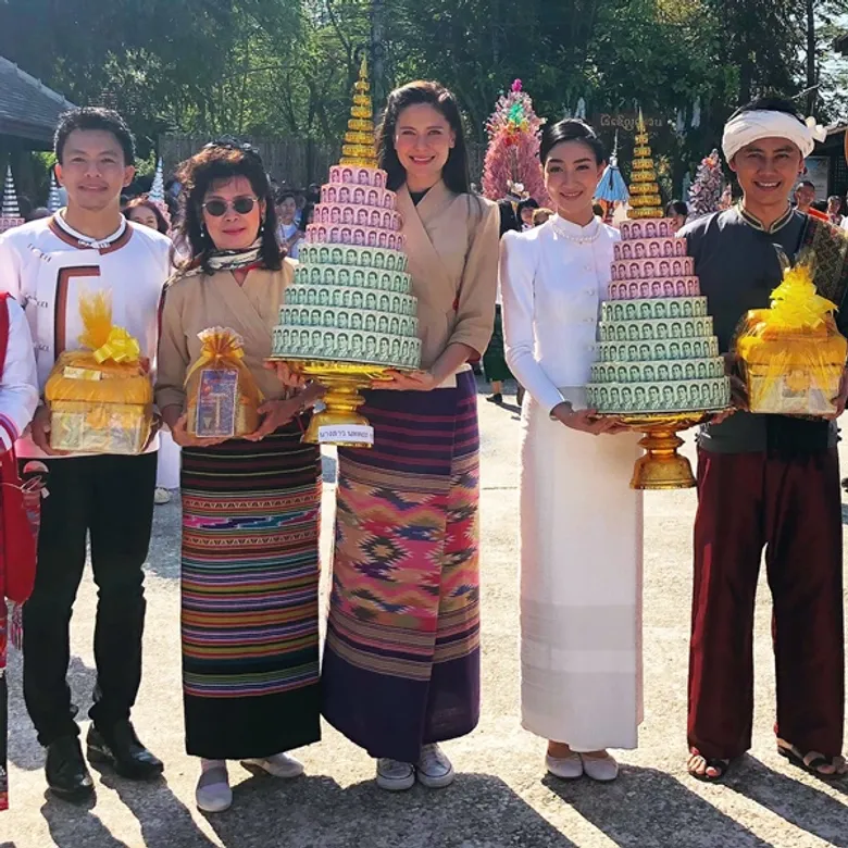 “หมอสอง-มารีญา-แพนเค้ก” อิ่มบุญอิ่มใจ...ร่วมทริปทอดกฐินสามัคคีที่เชียงราย