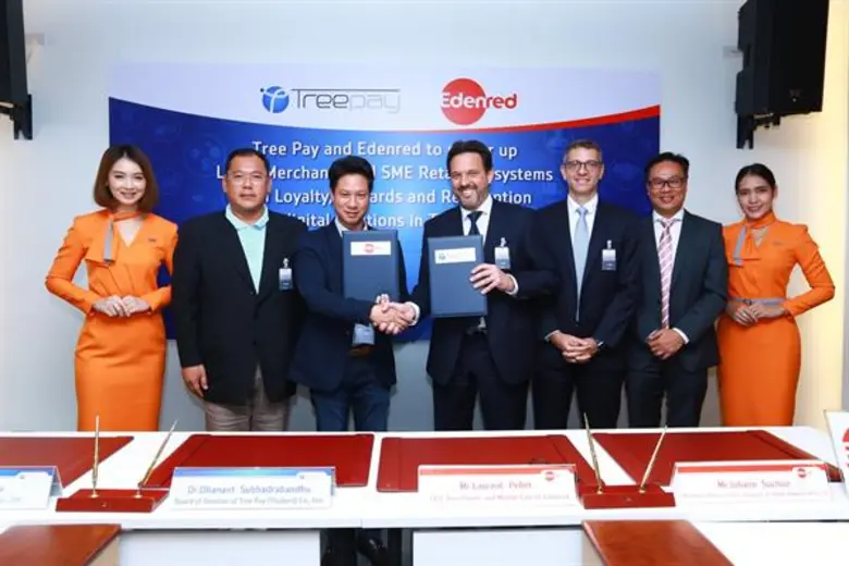 Tree Pay ร่วมกับ Edenred ลงนามบันทึกข้อตก...