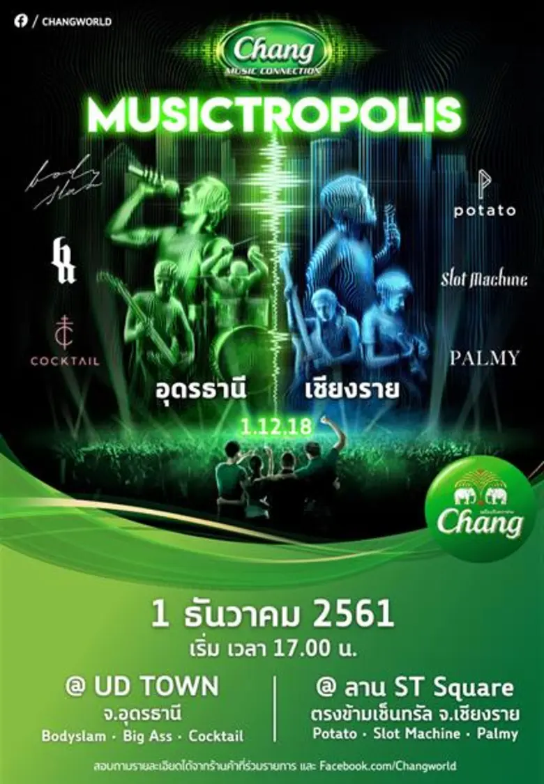 "ช้าง" ระเบิดประสบการณ์สู่โลกแห่งดนตรี......