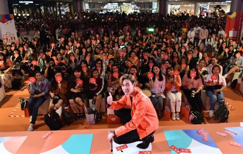 แฟนๆชาวไทยสุดฟิน “แบมแบม GOT7” บินลัดฟ้าส่งความสุขแบบจัดเต็ม ในงาน “Shopee x Bambam Fanmeet”