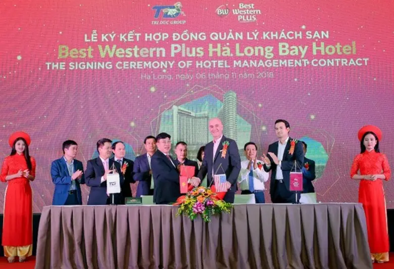 เบสท์เวสเทิร์น โฮเทลแอนด์รีสอร์ท ขยายธุรกิจในตลาดเวียดนามอย่างต่อเนื่อง เซ็นสัญญาพัฒนาโรงแรมเบสท์เวสเทิร์นพลัส ฮาลองเบย์