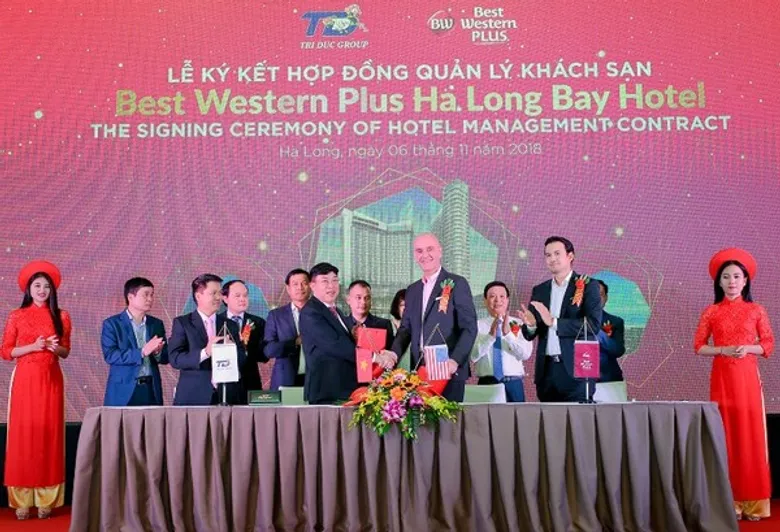 เบสท์เวสเทิร์น โฮเทลแอนด์รีสอร์ท ขยายธุรกิจในตลาดเวียดนามอย่างต่อเนื่อง เซ็นสัญญาพัฒนาโรงแรมเบสท์เวสเทิร์นพลัส ฮาลองเบย์