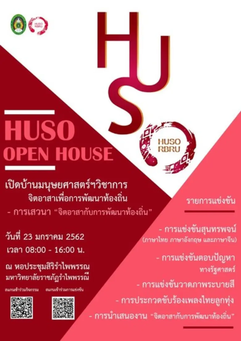 คณะมนุษยศาสตร์และสังคมศาสตร์ มหาวิทยาลัยร...
