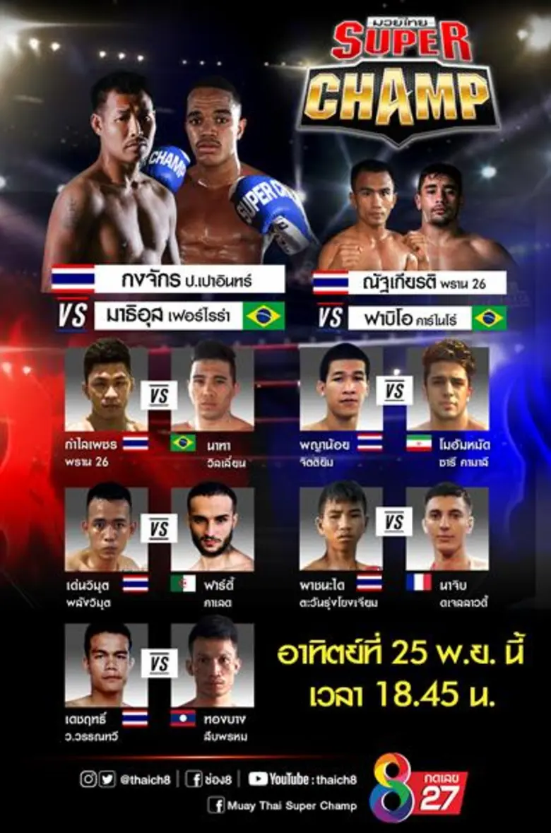 มวยไทยซุปเปอร์แชมป์เดือดอีก!! จัดแชมป์มวย...
