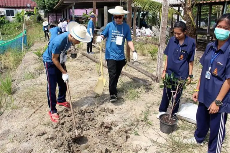 อิเกีย บางใหญ่ ร่วมกับมูลนิธิ EDF จัดกิจกรรมพัฒนาโรงเรียน