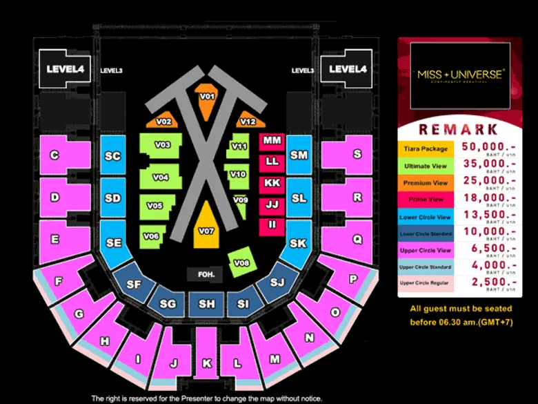 ศึกชิงบัตรมิสยูนิเวิร์ส 5 หมื่นเต็มทุกที่นั่ง! แฟนนางงามกว้านซื้อ