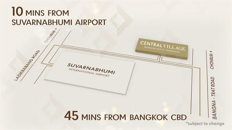 เซ็นทรัลพัฒนา เดินหน้าพร้อมเปิด 'เซ็นทรัล วิลเลจ’ เดือน ส.ค. ปีหน้า ปั้นจุดหมายแห่งการช้อปปิ้งลักชูรี่เอาท์เล็ตระดับโลกแห่งแรกของไทย พร้อมรับการขยายสนามบินสุวรรณภูมิเฟส 2