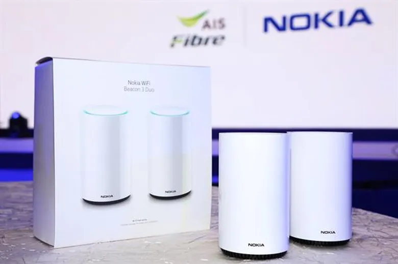 AIS Fibre จับมือ NOKIA ประกาศเป็นเอ็กซ์คลูซีฟพาร์ทเนอร์ ร่วมพัฒนาเทคโนโลยี Mesh Wi-Fi รุกตลาดบรอดแบนด์ระดับพรี่เมียม เตรียมจัดจำหน่ายที่ประเทศไทย เป็นรายแรกในโลก วันที่ 14 ธ.ค.นี้