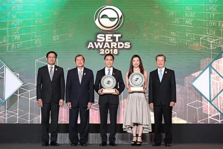 ซีอีโอ จาก CPN คว้ารางวัลผู้บริหารสูงสุดยอดเยี่ยม และ JUBILE คว้ารางวัลผู้บริหารสูงสุดรุ่นใหม่ ใน SET Awards 2018