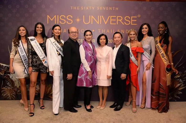 กองประกวดมิสยูนิเวิร์ส 2018 ต้อนรับสาวงาม ร่วมกิจกรรมลงทะเบียนเข้าเก็บตัววันแรก