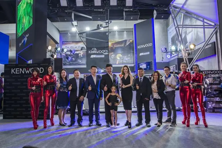 KENWOOD & QC CARAUDIO GRAND OPEN BOOTH IN MOTOR EXPO 2018