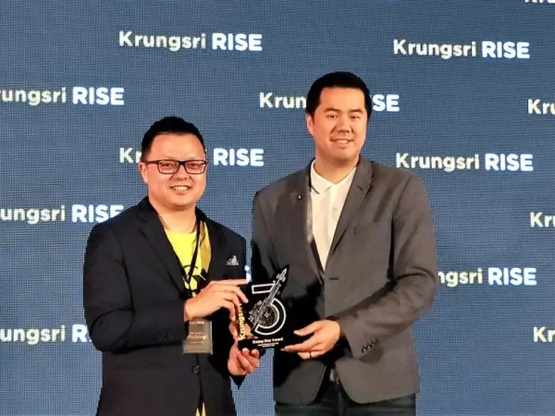 Choco CRM รับรางวัล Rising Star ในงาน Krungsri RISE batch 3	