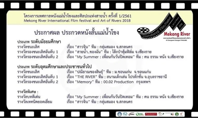 เด็กฟิล์ม ม.ศรีปทุม โชว์หนังสั้น “Memory” คว้ารางวัล เทศกาลหนังแม่น้ำโขงและศิลปะแห่งสายน้ำ ครั้งที่ 1/2561