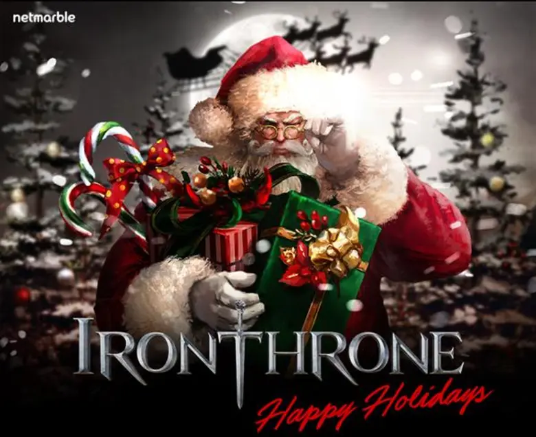 Iron Throne เผยอัปเดตประจำเดือนธันวาคมเนื้อหาของโหมด PvP และอีเวนต์เทศกาลกำลังจะมาในเดือนนี้