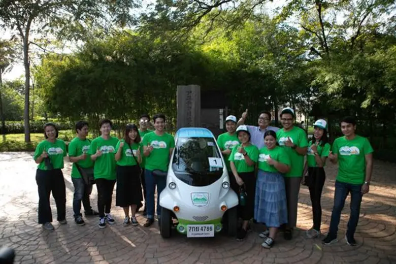 โตโยต้า เมืองสีเขียว อยุธยา ชวนคุณกรรณ สวัสดิวัตน์ ณ อยุธยาร่วมทริป low carbon