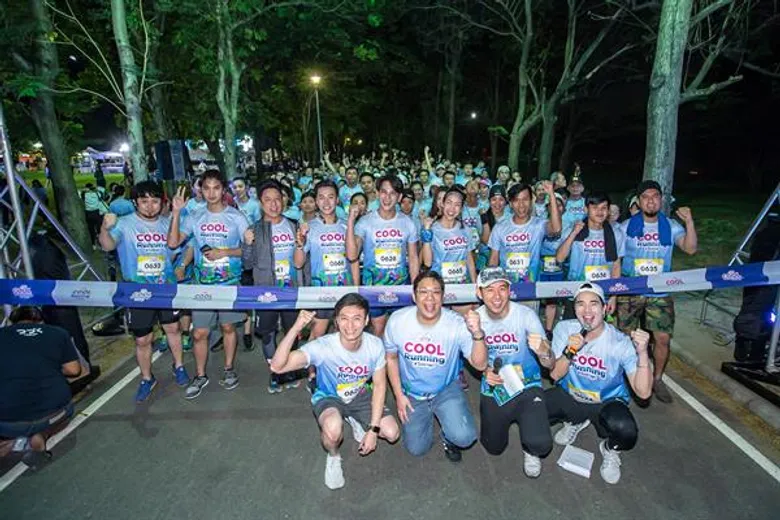 “ณัฐ ศักดาทร-บิ๊ก ศรุต” นำทีมคนรักสุขภาพ ร่วมกิจกรรม “COOL RUNNING #วิ่งเอาลุค”