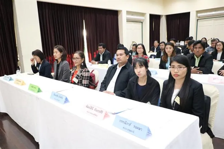 พิธีปิดการอบรม "การบริหารจัดการความขัดแย้งอย่างมีประสิทธิภาพ" ณ โรงแรม บัดดี้ โอเรียนทอลล์ ริเวอร์ไซด์ จ.นนทบุรี