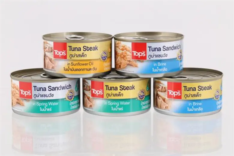 ท็อปส์ ทูน่ากระป๋อง ผลิตภัณฑ์ Own Brand จ...