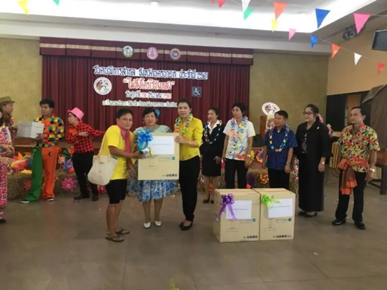 สนพ.นครนายก ร่วมงานกิจกรรมวันคนพิการสากลจังหวัดนครนายก