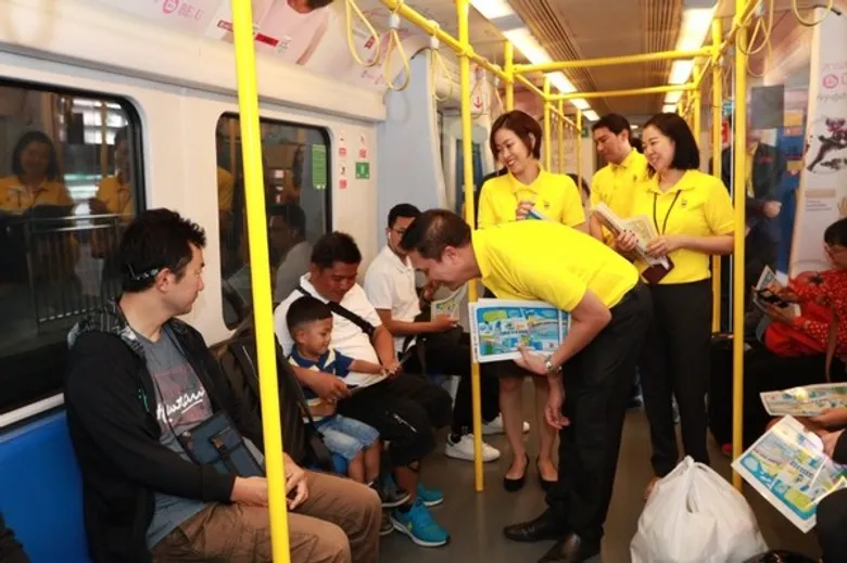 แอร์พอร์ต เรล ลิงก์ พร้อมให้บริการรถไฟฟ้า 9 ขบวนต้อนรับปีใหม่