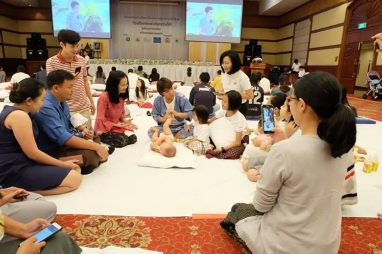 โครงการ”จิตประภัสสรตั้งแต่นอนอยู่ในครรภ์” โรงเรียนพ่อแม่...อริยะสร้างได้