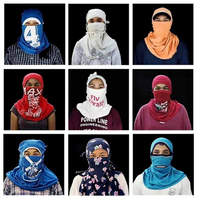 ช่างภาพระดับโลก ราล์ฟ ทูเท็น จัดแสดงภาพถ่าย "คนงานก่อสร้าง -- Asian Workers Covered"