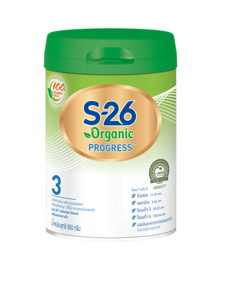 ใหม่! S-26 ออร์แกนิค โปรเกรส ผลิตภัณฑ์นมสูตรออร์แกนิคแบรนด์แรกของ Wyeth Nutrition