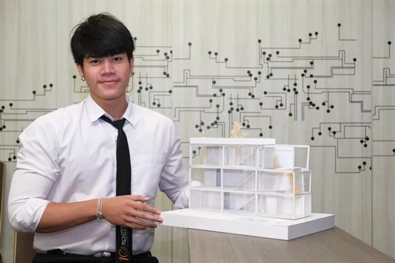 “Box house - Box office” สุดยอดไอเดียออกแบบโฮมออฟฟิศโครงสร้างเหล็ก คว้ารางวัล SYS STUDENT DESIGN CONTEST 2018