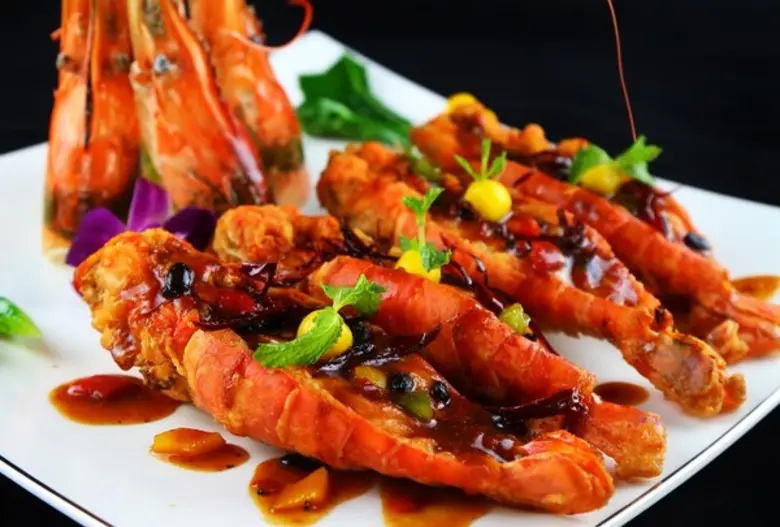 กุ้งแม่น้ำสูตรพิเศษที่โนโวเทล สุวรรณภูมิ แอร์พอร์ต