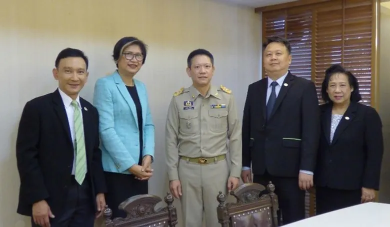 บตท. เข้าอวยพรปีใหม่ 2562 รมว. รมช. และผู้บริหารระดับสูงกระทรวงการคลัง