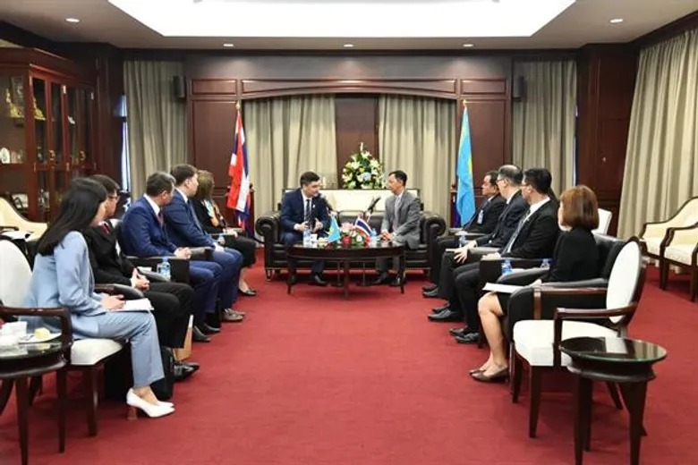รองประธานหน่วยงานต่อต้านทุจริตคาซัคสถาน เข้าเยี่ยมคารวะประธานกรรมการ ป.ป.ช.