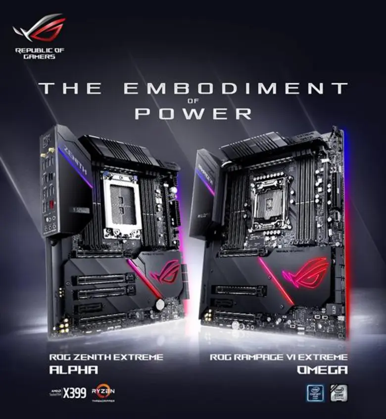 Asus ROG ประกาศเปิดตัวเกมมิ่งเมนบอร์ดระดั...