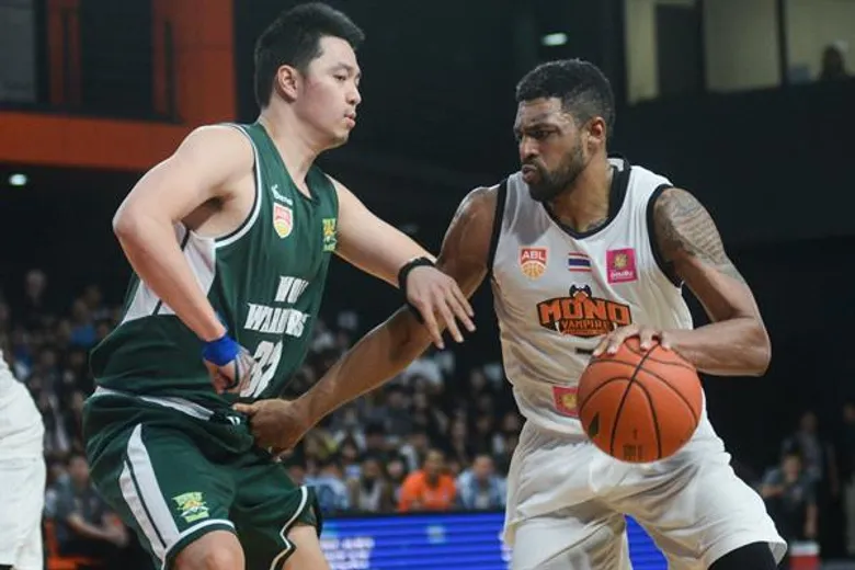 ผลการแข่งขันบาส ABL โมโนแวมไพร์ ชนะ วูฟฟ์วอริเออร์ส