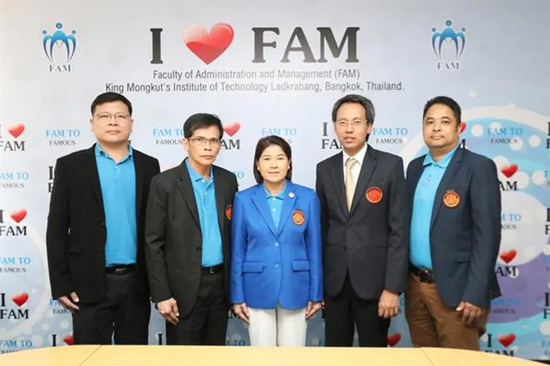 คณะการบริหารและจัดการ สจล.เดินหน้าเต็มสูบ ใช้หลัก 5 P 1 N พัฒนาสู่ระดับอาเซียนและระดับโลก พร้อมปั้นหลักสูตรสายพันธุ์ใหม่ ตอบโจทย์โลกเทคโนโลยีเชิงนวัตกรรม สอดรับยุค 4.0 ผลิตบัณฑิตสายแข็งป้อนตลาดแรงงานภาคอุตสาหกรรม