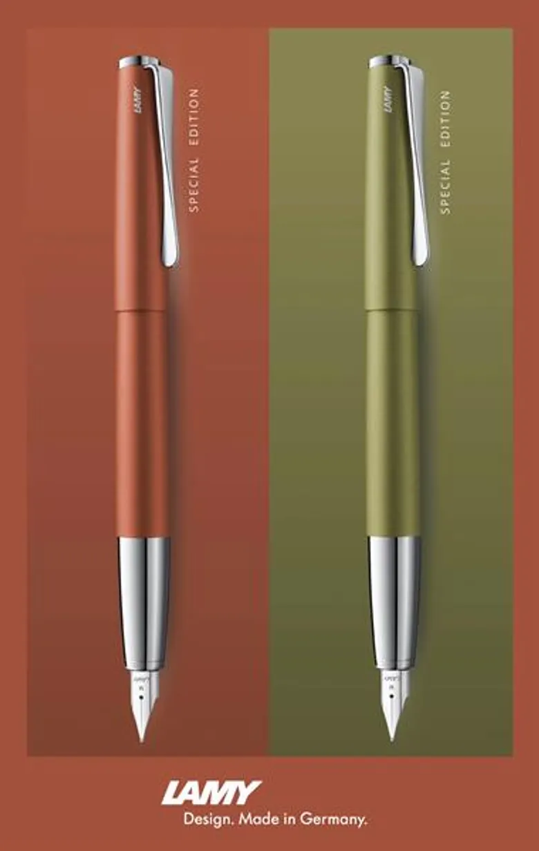 LAMY แนะนำปากกา 3 ซีรีส์ใหม่ สกาลา, ไอออน, สตูดิโอ ที่มาพร้อมกับ 5 สีสันพิเศษ Special Edition สร้างแรงบันดาลใจแด่ทุกงานเขียน