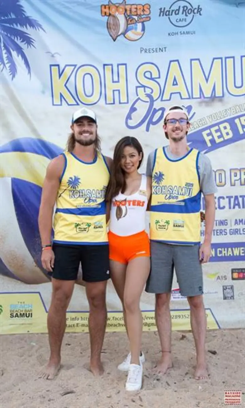3rd annual Koh Samui Open Beach Volleyball Tournament Sponsored by Hooters Asia and Hard Rock Cafe