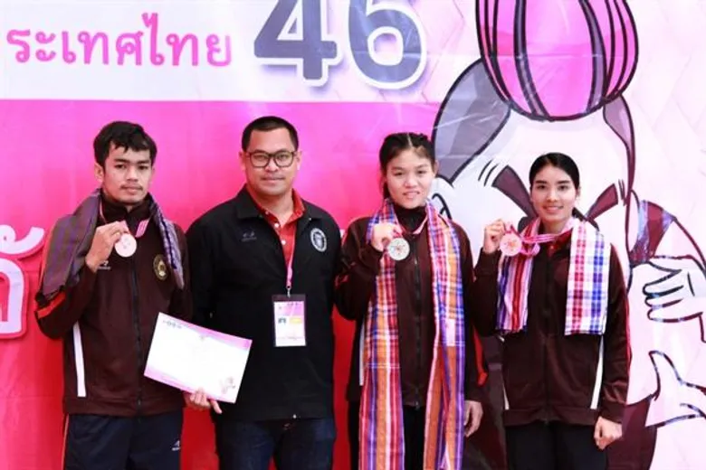 ทัพนักกีฬา มรภ.สงขลา โชว์หัวใจเลือดนักสู้ สู่ชัยชนะ 1 เหรียญเงิน 4 เหรียญทองแดง