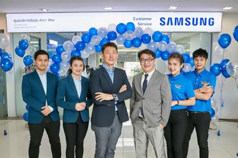 ซัมซุงเปิดตัวศูนย์บริการสาขาสีลมรูปโฉมใหม...