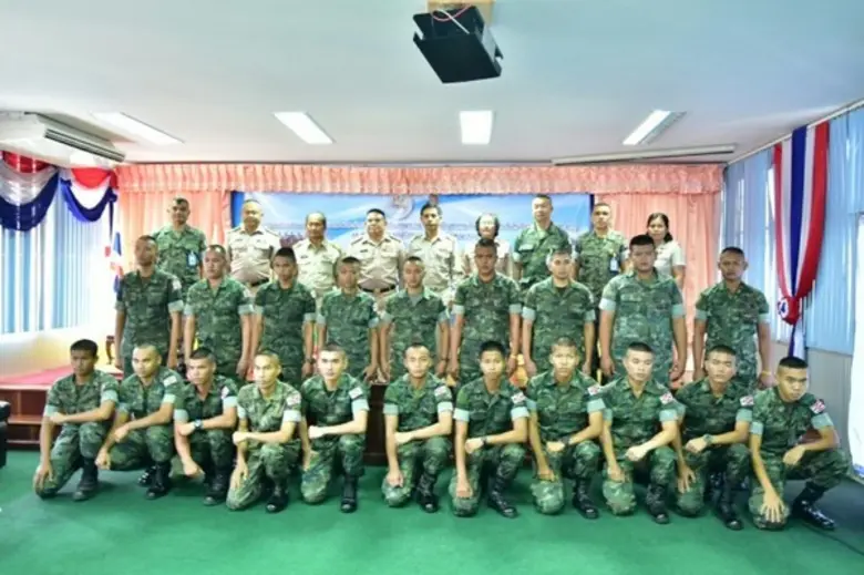 ภาพข่าว: ฝึกอาชีพทหารก่อนปลดประจำการ