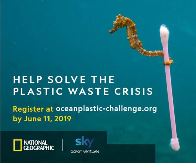 “เนชั่นแนล จีโอกราฟฟิก” ชวนคนไทยสมัครร่วมโครงการ Ocean Plastic Innovation Challenge เพื่อแก้ปัญหาพลาสติกระดับโลก