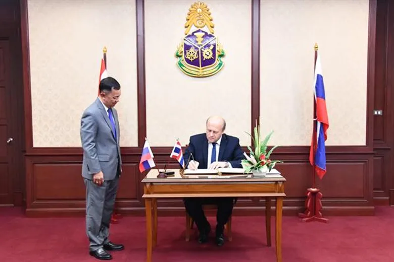 เอกอัครราชทูตสหพันธรัฐรัสเซียประจำประเทศไทยเข้าเยี่ยมคารวะประธานกรรมการ ป.ป.ช.