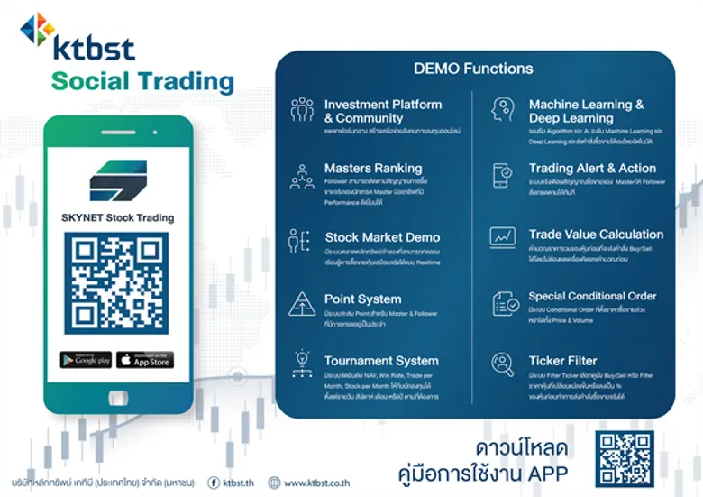 KTBST เปิดตัวแพลทฟอร์ม KTBST SOCIAL TRADING นวัตกรรมเพื่อสร้างสังคมการลงทุนที่มีคุณภาพ