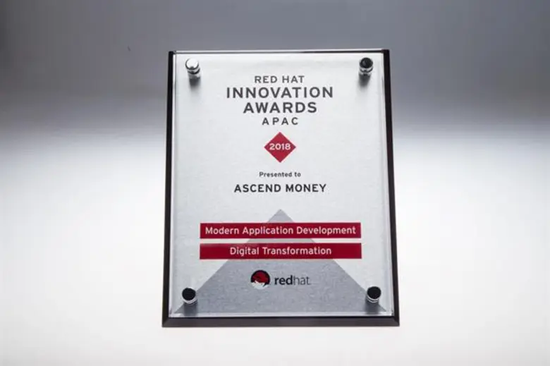 Ascend Money คว้ารางวัล Red Hat Innovation Awards APAC 2018 ตอกย้ำความสำเร็จองค์กรดิจิทัล ที่นำโซลูชั่นมาเพิ่มประสิทธิภาพ