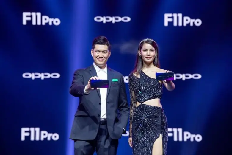 ออปโป้ เปิดตัว OPPO F11 Pro ชูจุดเด่นกล้องหลังคู่ความละเอียดสูง พร้อมเผยโฉมพรีเซ็นเตอร์ “ญาญ่า-อุรัสยา เสปอร์บันด์” สะท้อนแนวคิด “Portrait สวย แม้แสงน้อย”