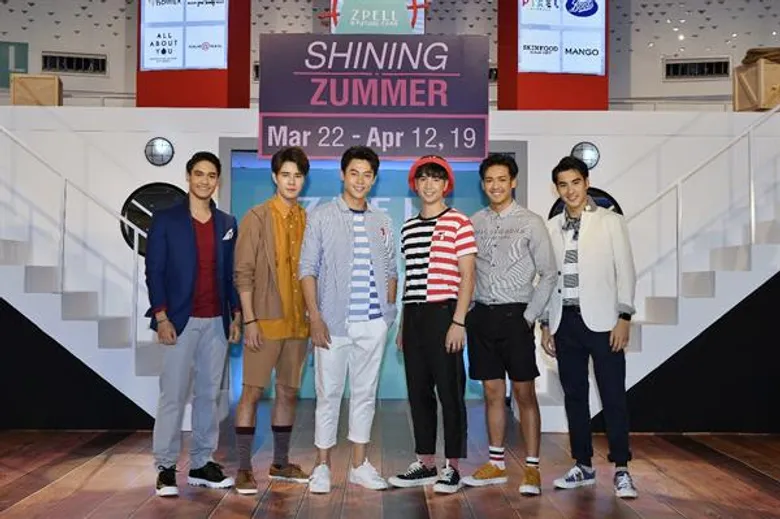 “หมาก-ปริญ” โชว์แฟชั่นรับลมร้อน “Shining Zummer”