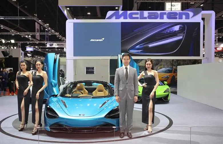 นิช คาร์ กรุ๊ปเผยโฉมสุดยอดซูเปอร์คาร์ระดับโลก แมคลาเรน 720เอส สไปเดอร์ ครั้งแรกในไทย ในงานบางกอก อินเตอร์เนชั่นแนล มอเตอร์โชว์ ครั้งที่ 40