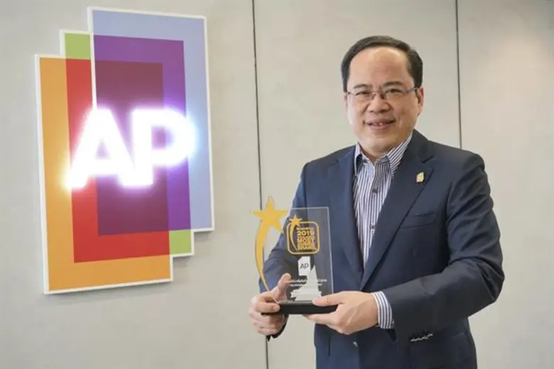 'เอพี ไทยแลนด์’ สุดยอดแบรนด์ครองใจมหาชน บริษัทอันดับ 1 ที่คนไทยเชื่อถือที่สุด ดิสรัปธุรกิจมุ่งสร้าง 'พิมพ์เขียวแห่งคุณภาพชีวิตที่ดี’