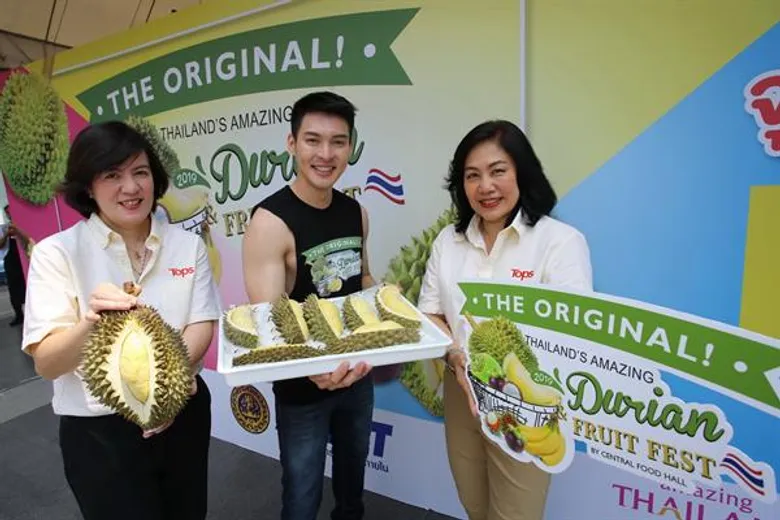 ท็อปส์ จัดบิ๊กอีเว้นเสิร์ฟบุฟเฟ่ต์ทุเรียนกลางกรุง “The Original Thailand’s Amazing Durian and Fruit Fest 2019” ต้นตำรับเทศกาลบุฟเฟ่ต์ทุเรียนและสุดยอดผลไม้ไทยที่ใหญ่ที่สุดในประเทศไทย